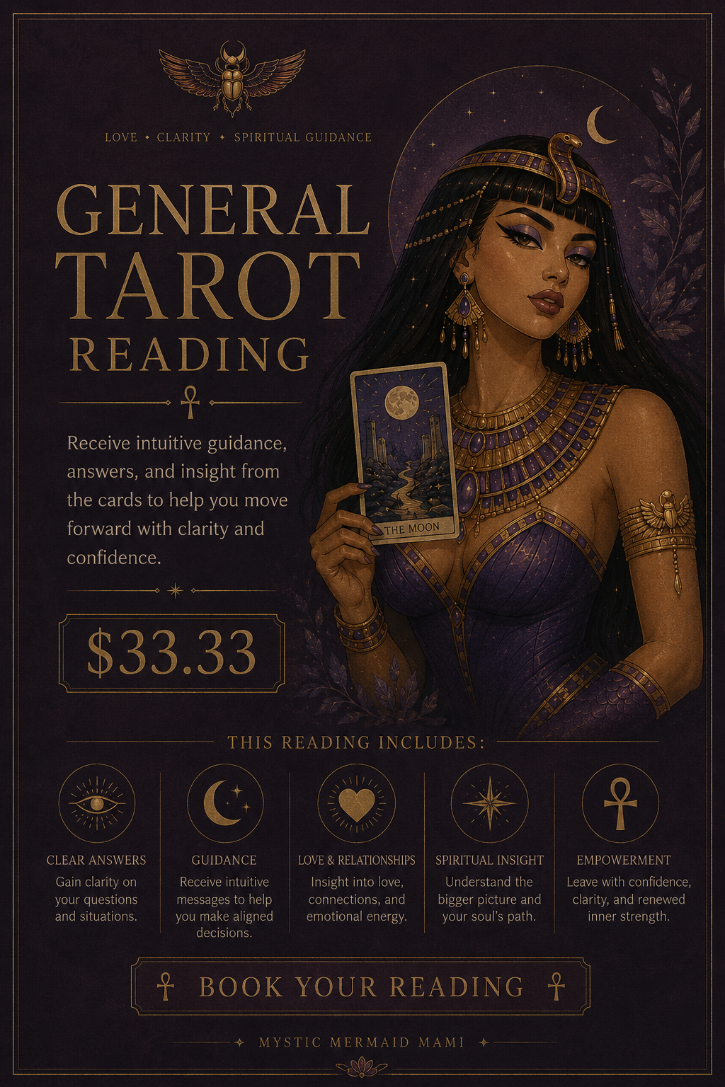 General Mermaids Dream Tarot Reading Love Clarity and Spiritual Guidance