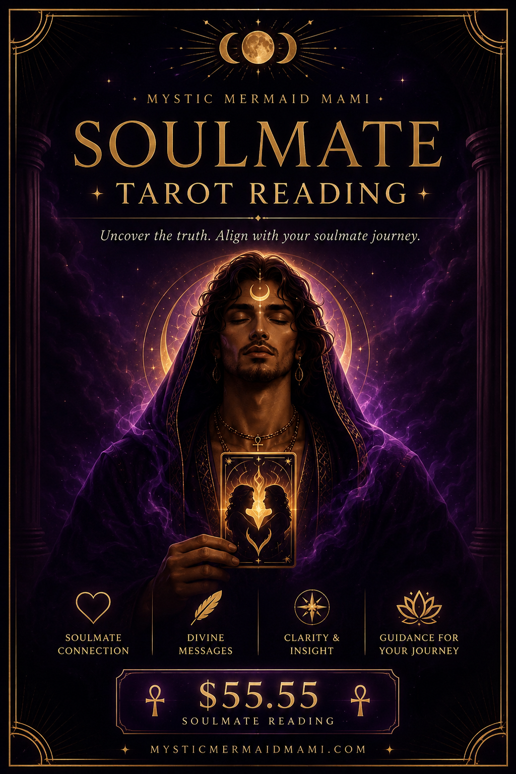 Soulmate Tarot Reading: Divine Masculine Messages