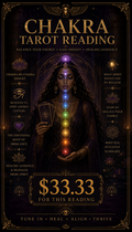 Chakra Tarot Reading • Aura Energy Insight • Blockages & Healing Guidance